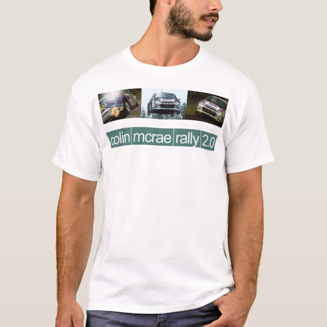 Colin McRae Rally T Shirt (Framsida)