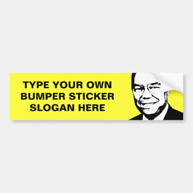 Colin Powell Bildekal (Framsidan)