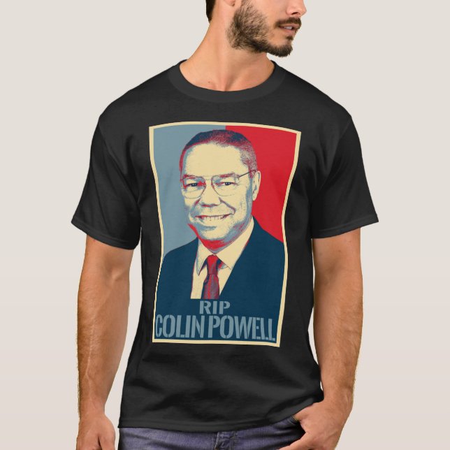 Colin Powell Died Rip Essential T-Shirt (Framsida)