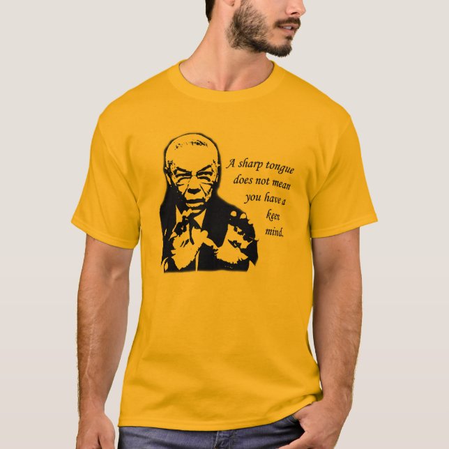 Colin Powell T-tröja Tee Shirt (Framsida)