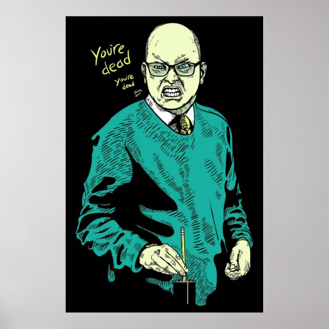 Colin Robinson Energy Vampire Poster (Framsidan)