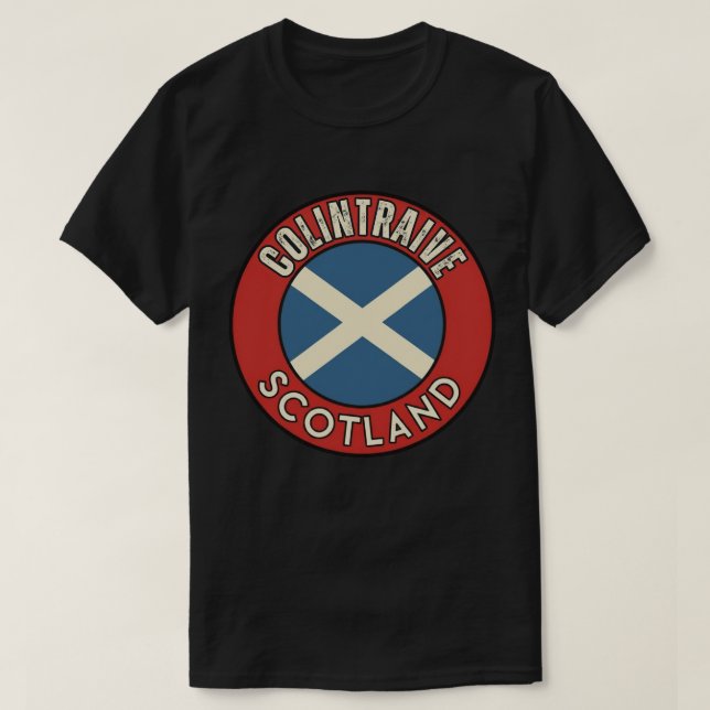 Colintraive, Skottland T Shirt (Design framsida)