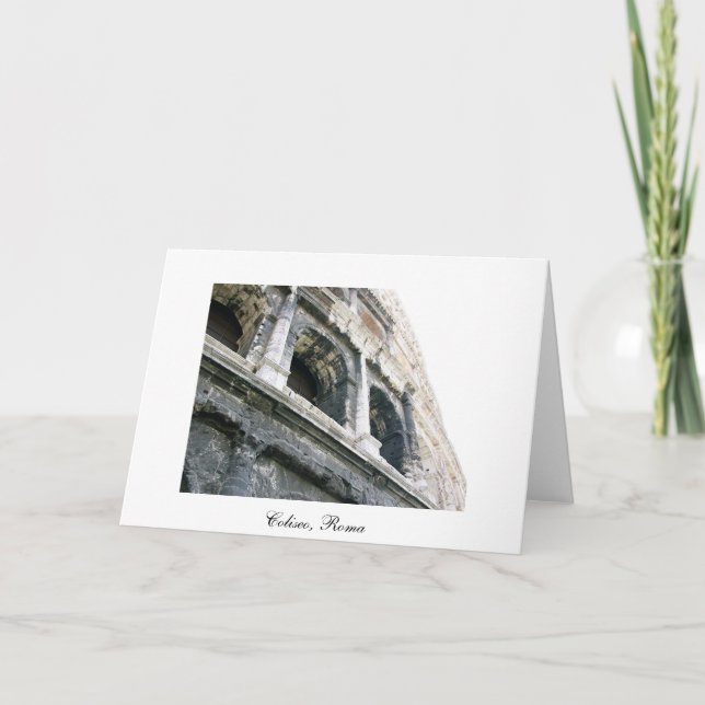 Coliseo - Roma Kort (Framsida)