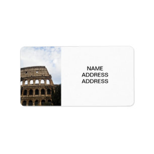 Coliseum Adressetikett