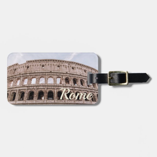 Coliseum Rom Bagagebricka (Horisontell Framsida)