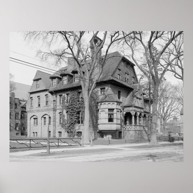 Colister Fratairy House (Yale Universiteten) Poster (Framsidan)