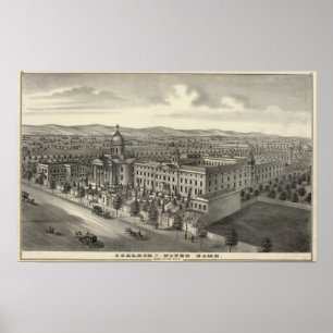 Coll av Notre Dame Poster