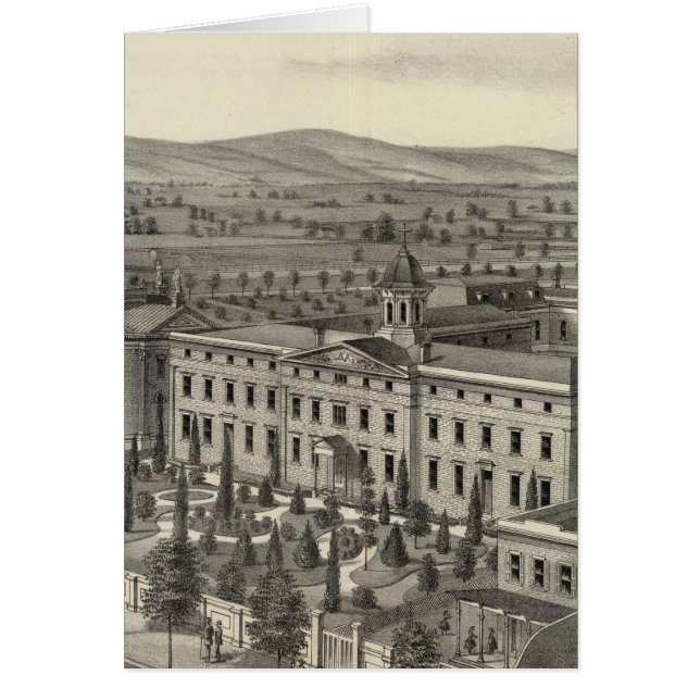 Coll of Notre Dame Hälsningskort (Framsidan)