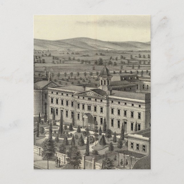 Coll of Notre Dame Vykort (Framsida)