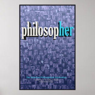 Collage 1 (Blue) Poster