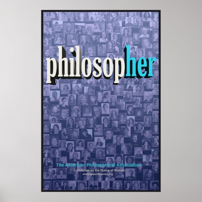 Collage 1 (Blue) Poster (Framsidan)