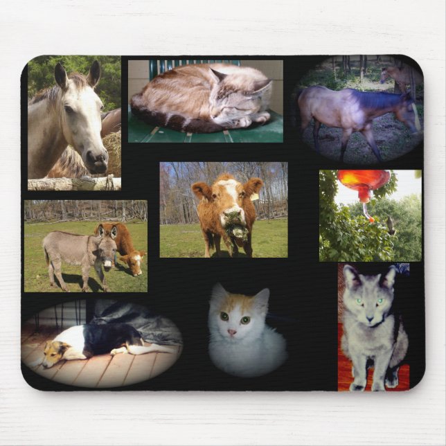 Collage 1, Mousepad Musmatta (Framsidan)