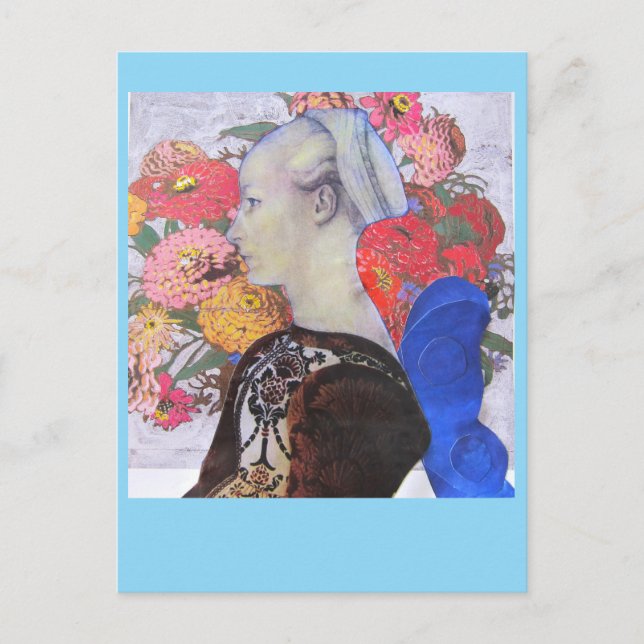 Collage 2023 Blue Älva Vykort (Framsida)