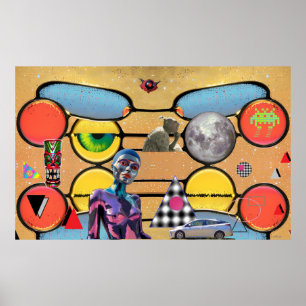Collage antagnings- poster