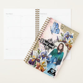 Collage Art February, Iris