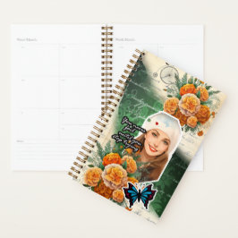 Collage Art October, Marigold