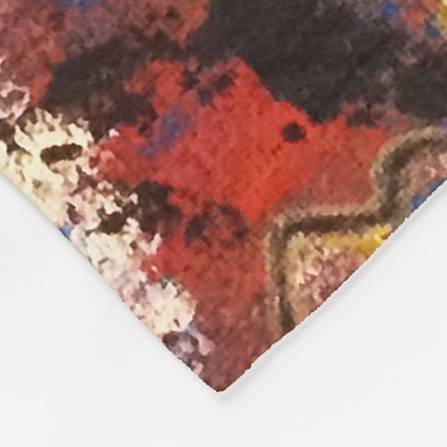 Collage Fleece Blanket (Hörn)