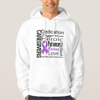 Collage för Alzheimers sjukdomCaregivers Hoodie