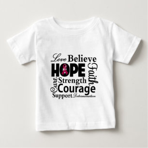 Collage för åtskillig Myeloma av hopp Tee Shirt