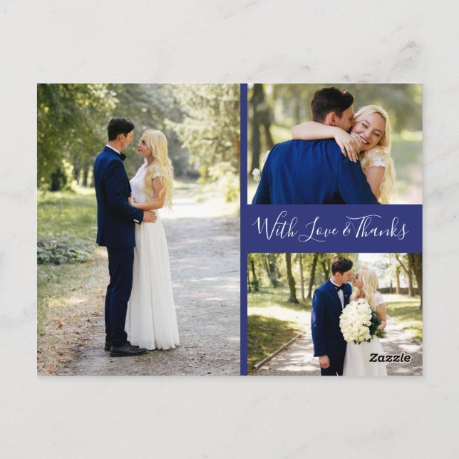 Collage för foto för Delfts Blauw | Delft Vykort (Baksida)