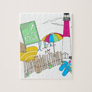 Collage för LBI-kärlek flickaktigt Pussel