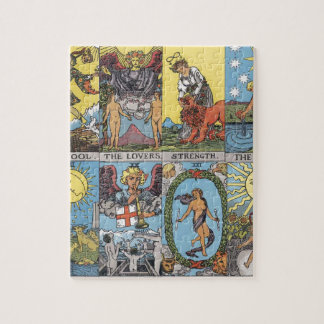 Collage för Tarot kort Pussel