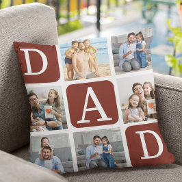 Collage of photos of children, Gift for Dad Kudde
