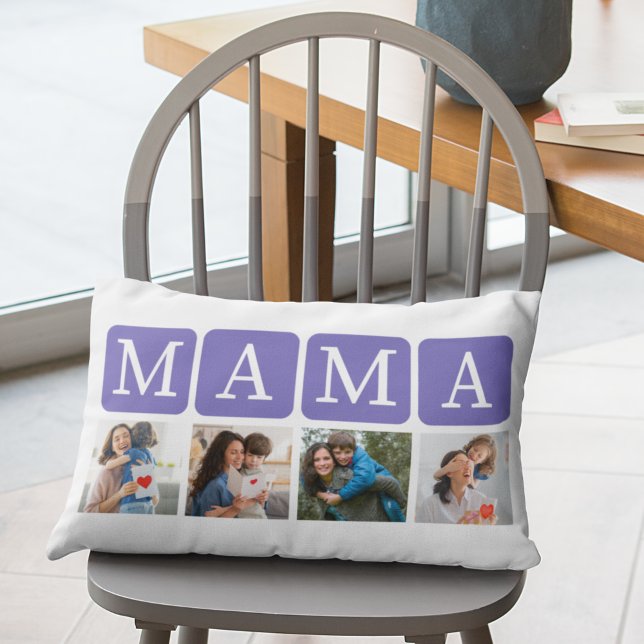 Collage of Photos of children, Gift for Mom Lumbarkudde (Skapare uppladdad)