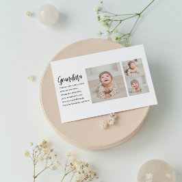 Collage Photo & Best Grandma All Best Beauty Gift Helg Vykort