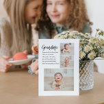 Collage Photo & Best Grandma All Best Beauty Gift Julkort<br><div class="desc">"Collage Photo & Best Grandma nånsin" är en vacker och tankfull gåva som vilken mormor som helst skulle få från kärlek. Den här unika presenten kombinerar en personlig fotokollage med det hjärtslitande budskapet "Bästa mormor någonsin" för att skapa en meningsfull och personlig nyckelroll. Fotokollaget kan anpassas efter ditt val av...</div>