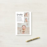 Collage Photo & Best Grandma All Best Beauty Gift Post-it Block<br><div class="desc">"Collage Photo & Best Grandma nånsin" är en vacker och tankfull gåva som vilken mormor som helst skulle få från kärlek. Den här unika presenten kombinerar en personlig fotokollage med det hjärtslitande budskapet "Bästa mormor någonsin" för att skapa en meningsfull och personlig nyckelroll. Fotokollaget kan anpassas efter ditt val av...</div>