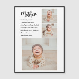 Collage Photo & Best Mor Quote Loely Gift