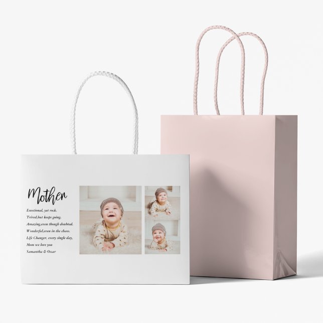 Collage Photo & Best Mor Quote Loely Gift (Skapare uppladdad)