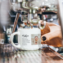 Collage Photo & Best Mor Quote Loely Gift Espressomugg