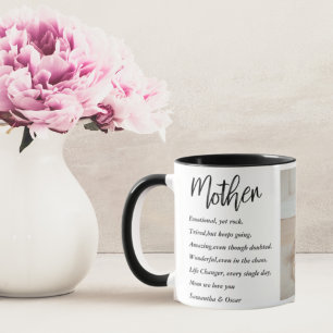 Collage Photo & Best Mor Quote Loely Gift Mugg