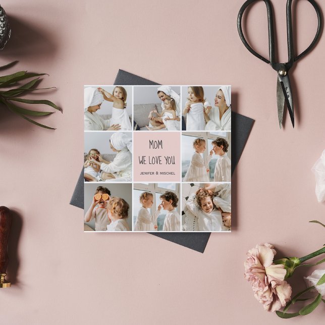 Collage Photo Mamma we Kärlek You Best Mor Gift (Skapare uppladdad)