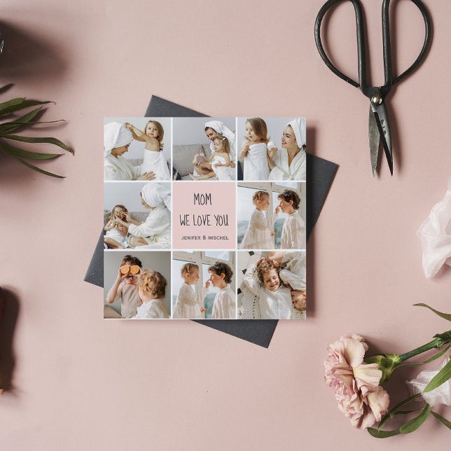 Collage Photo Mamma we Kärlek You Best Mor Gift (Skapare uppladdad)