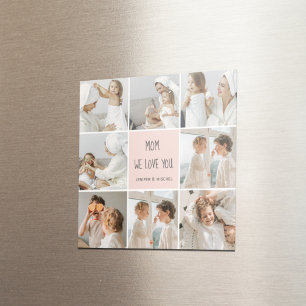 Collage Photo Mamma we Kärlek You Best Mor Gift Magnet