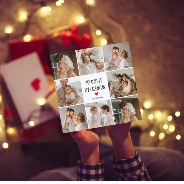 Collage Photo | My Dad Is My Valentine Gift (Skapare uppladdad)