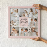 Collage Photo Rosa Vi Kärlek You Grandma Best Gift Poster<br><div class="desc">"Collage Photo Rosa We Kärlek You Grandma Best Gift" kan referera till en känsloladdad gåva och personlig till en mormor. Den här presenten kan innehålla en samling foton som ordnats i ett kollage-format, som ställs in mot en rosa bakgrund för att lägga till en aning värme och femininitet. Kollaget kan...</div>