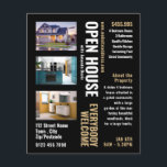 Collage Stil Realtor Open House-reklam Flygblad<br><div class="desc">Samla in Stil Realtor Open House-reklamflygare i Affärskortet Store.</div>
