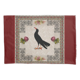 Collage vintage Retro med snöre och blommor