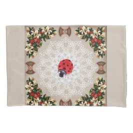 Collage vintage Retro med snöre och blommor