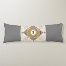 Collage vintage Retro med snöre och blommor