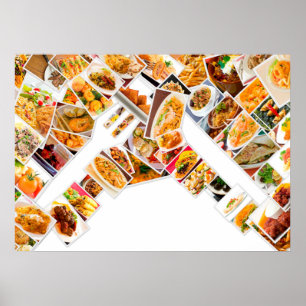Collagemataffisch Poster