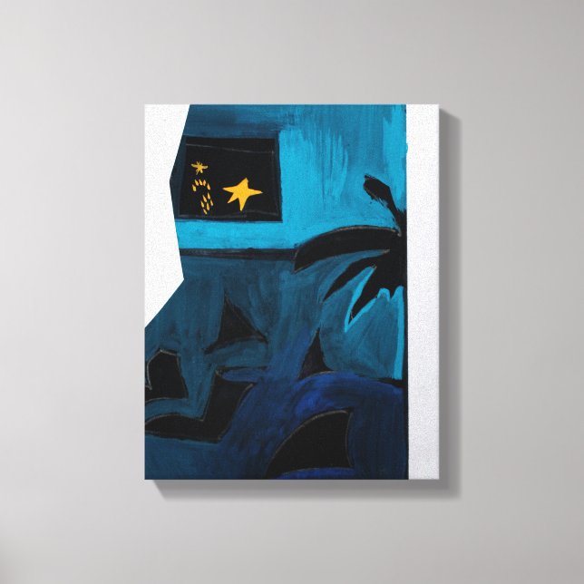 Collages Bruyants Artists Bok Blue Room 2 Canvas (Framsida)