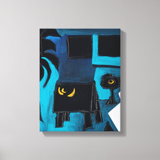 Collages Bruyants Artists Bok Blue Room Canvas (Framsida)