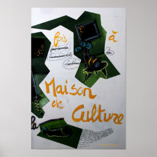 Collages Bruyants Artists Bok Culture House P Poster