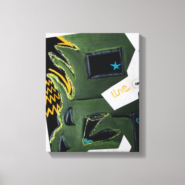 Collages Bruyants Artists Bok Odd Jul C Canvastryck (Framsida)