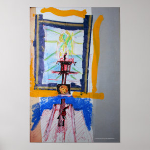 Collages Bruyants Artists Bok Snigel Ravings P Poster